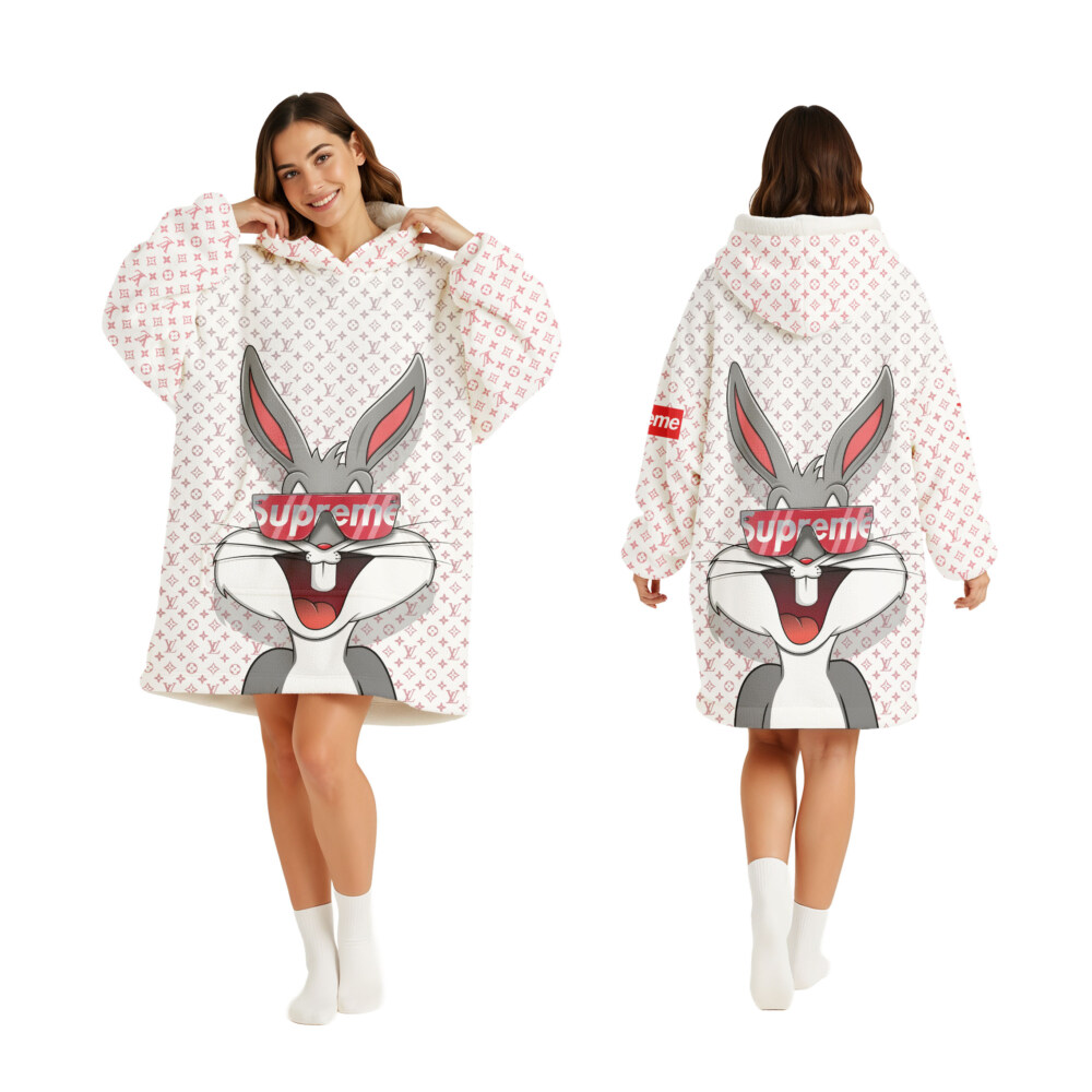 Bunny Rabbit, SUPREME, LOUIS VUITTON - Oodie Blanket Hoodie