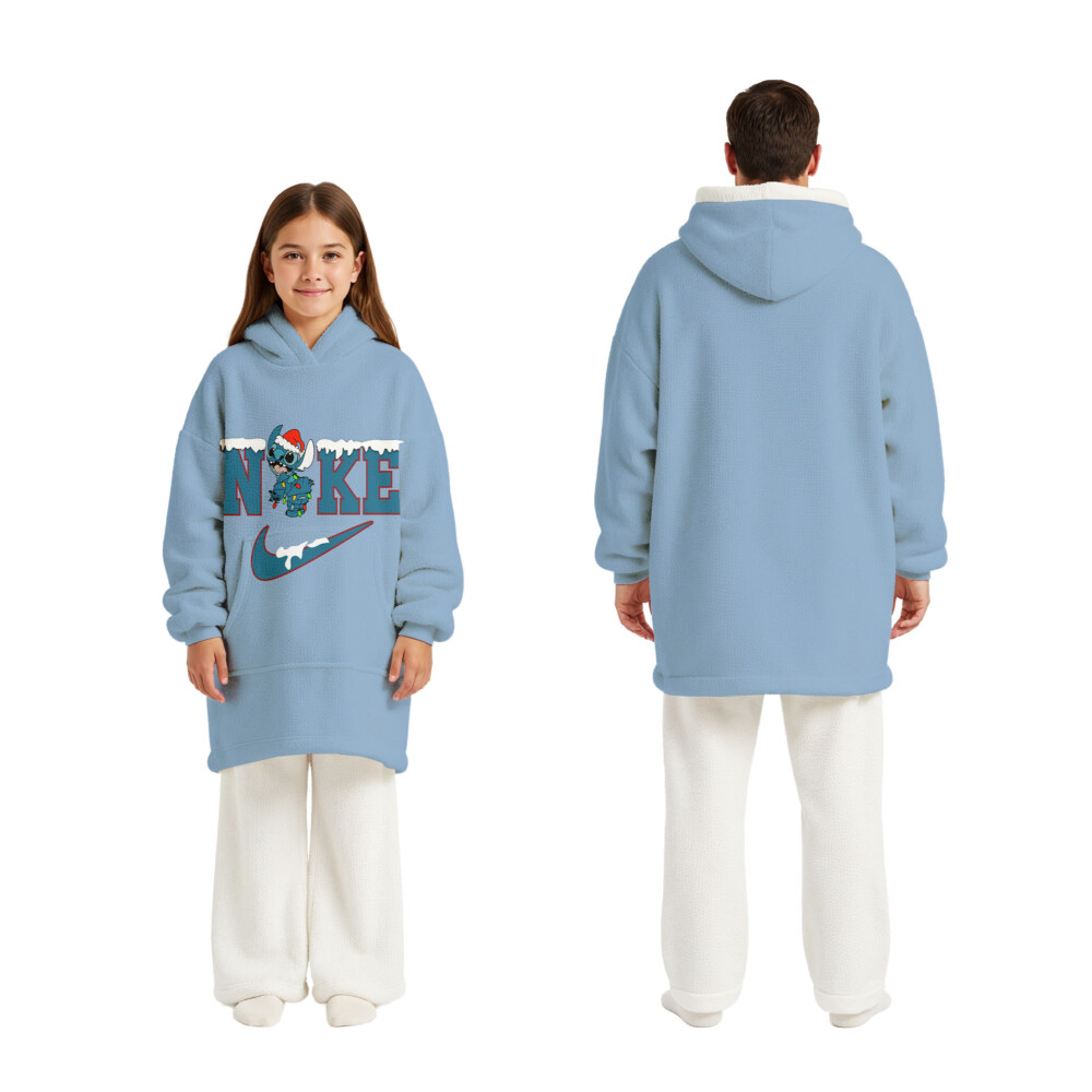 NIKE, Stitch Christmas - Oodie Blanket Hoodie