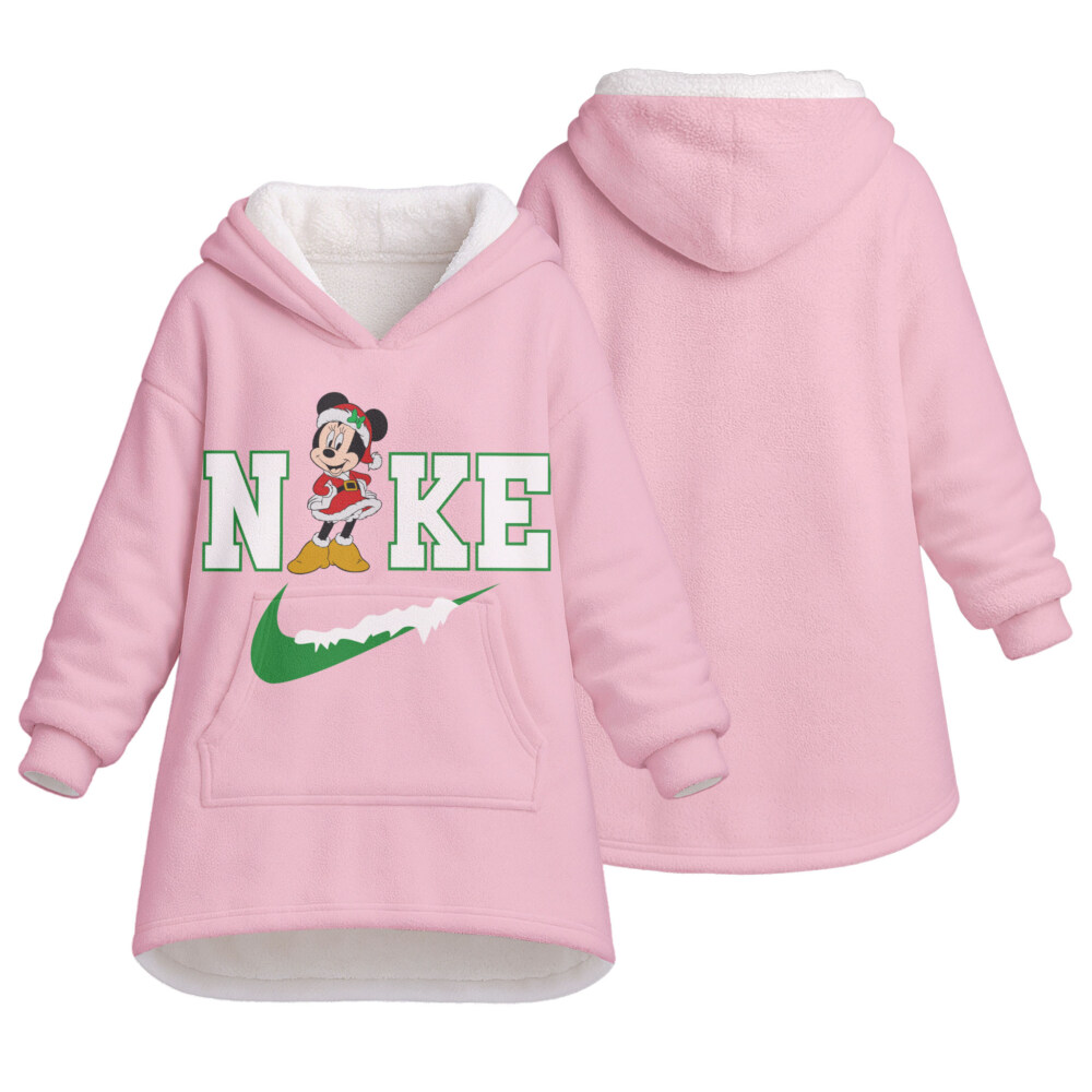 NIKE, Minnie Mouse Christmas - Oodie Blanket Hoodie