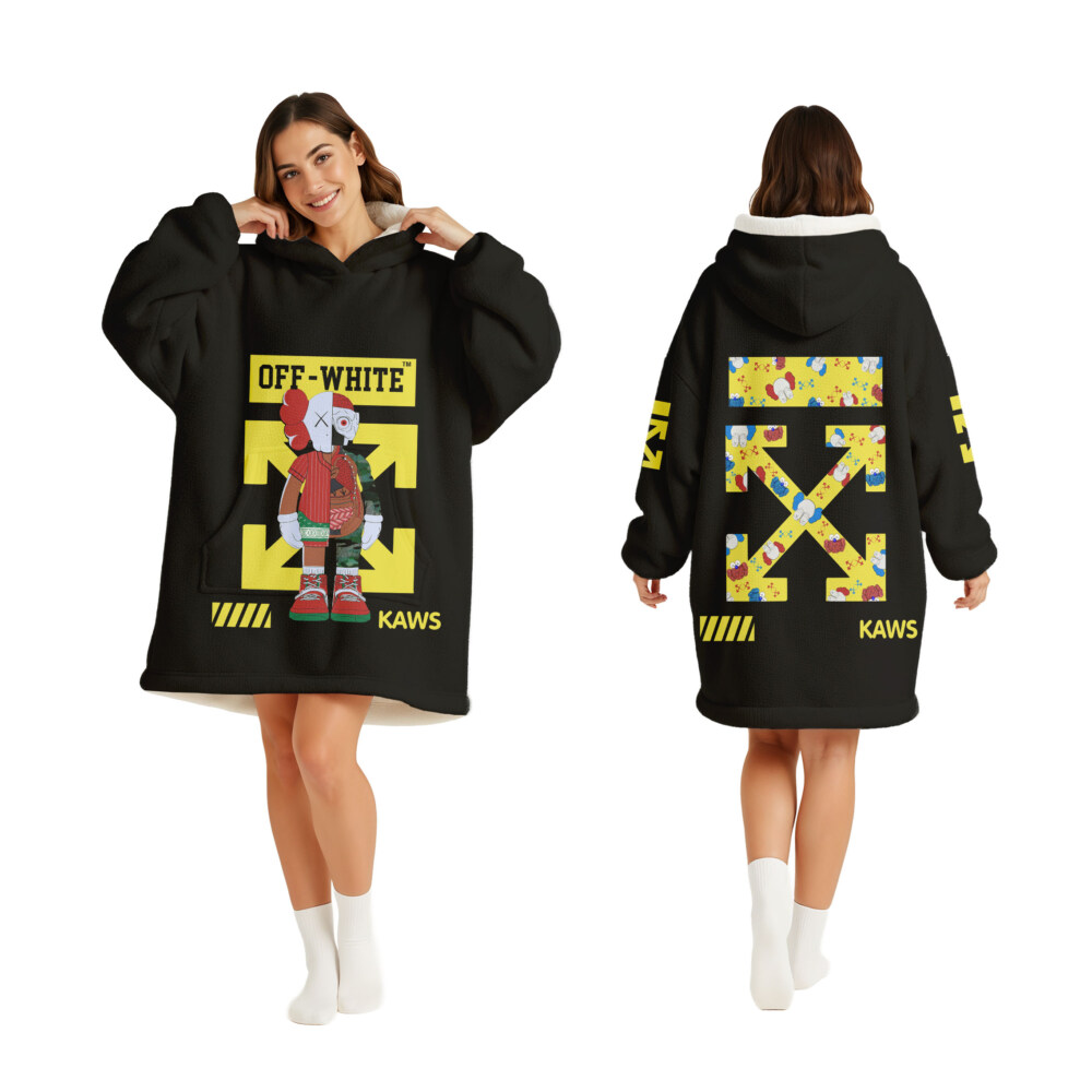 OFF WHITE, Kaws - Oodie Blanket Hoodie