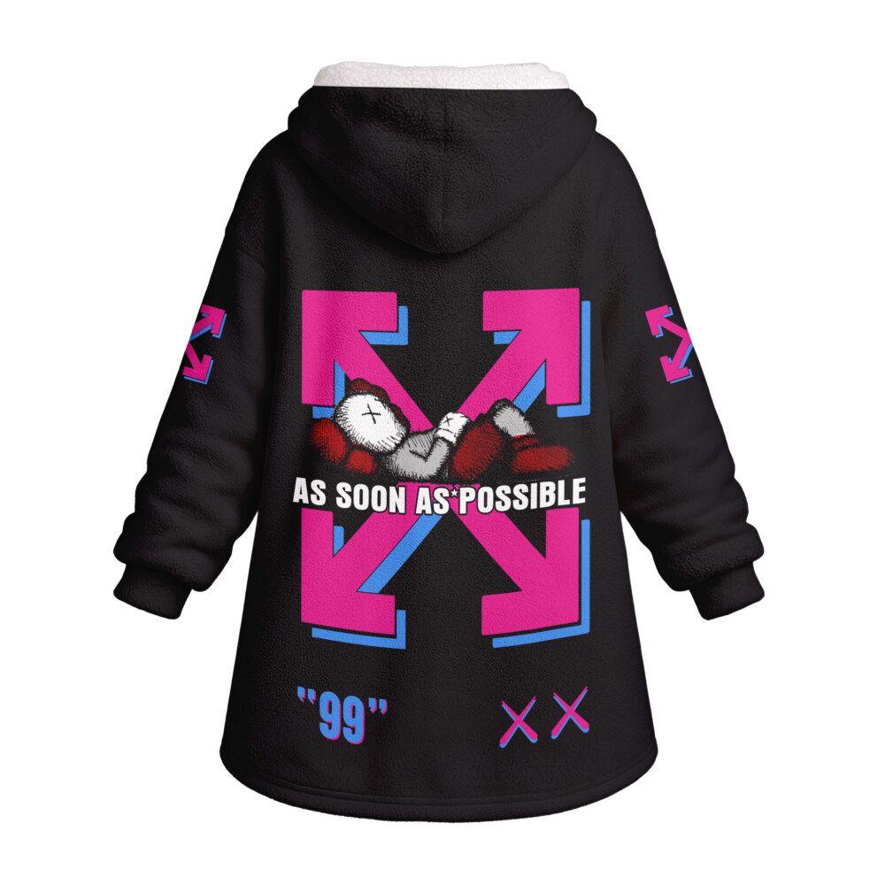 OFF WHITE, Kaws - Oodie Blanket Hoodie