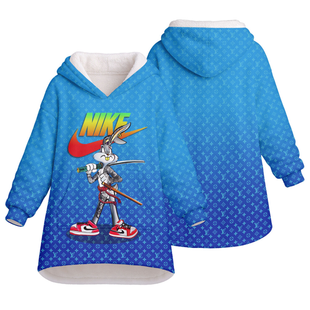 Bunny, LOUIS VUITTON, NIKE - Oodie Blanket Hoodie