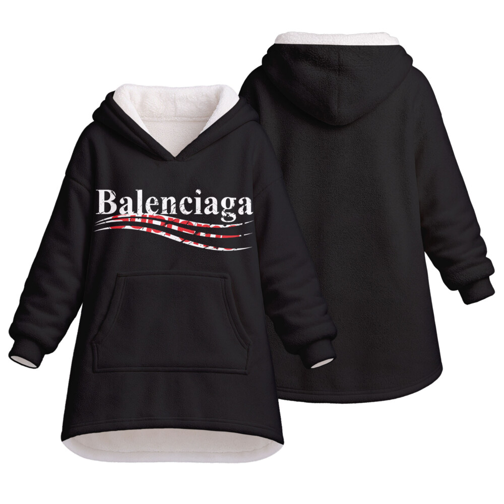 BALENCIAGA, SUPREME - Oodie Blanket Hoodie