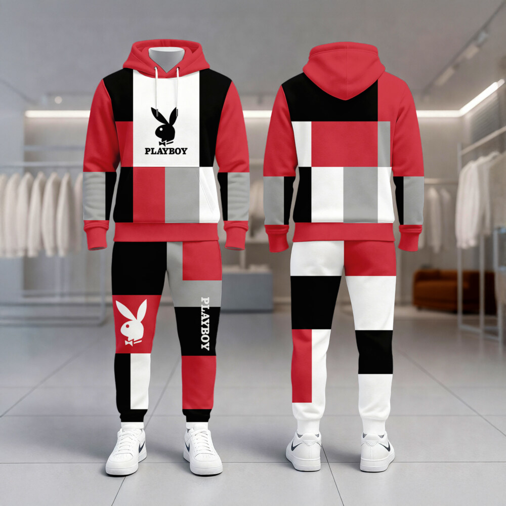 Playboy Patch - Hoodie & Joggers Set