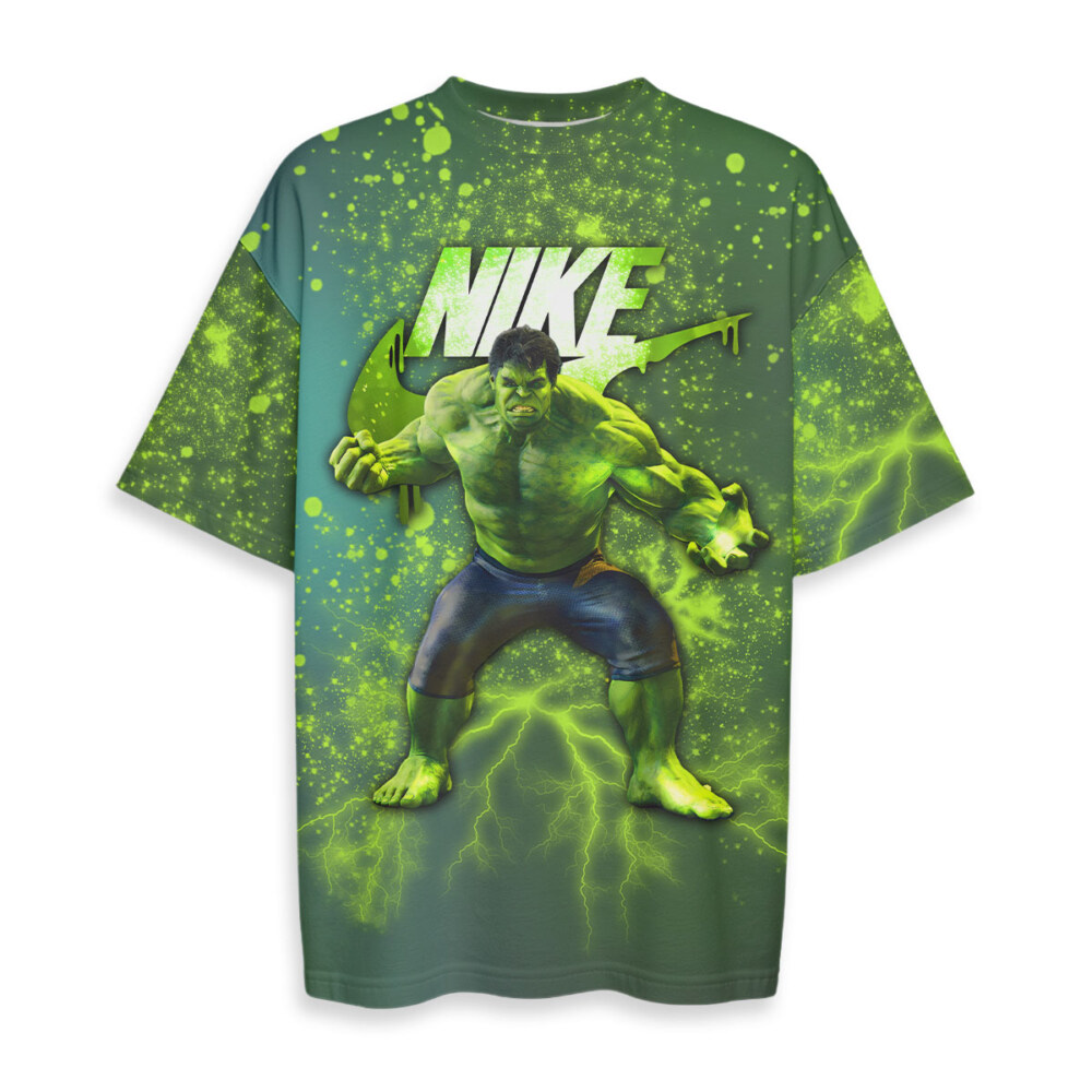 NIKE, Marvel Hulk - Oversized Boxy Tee