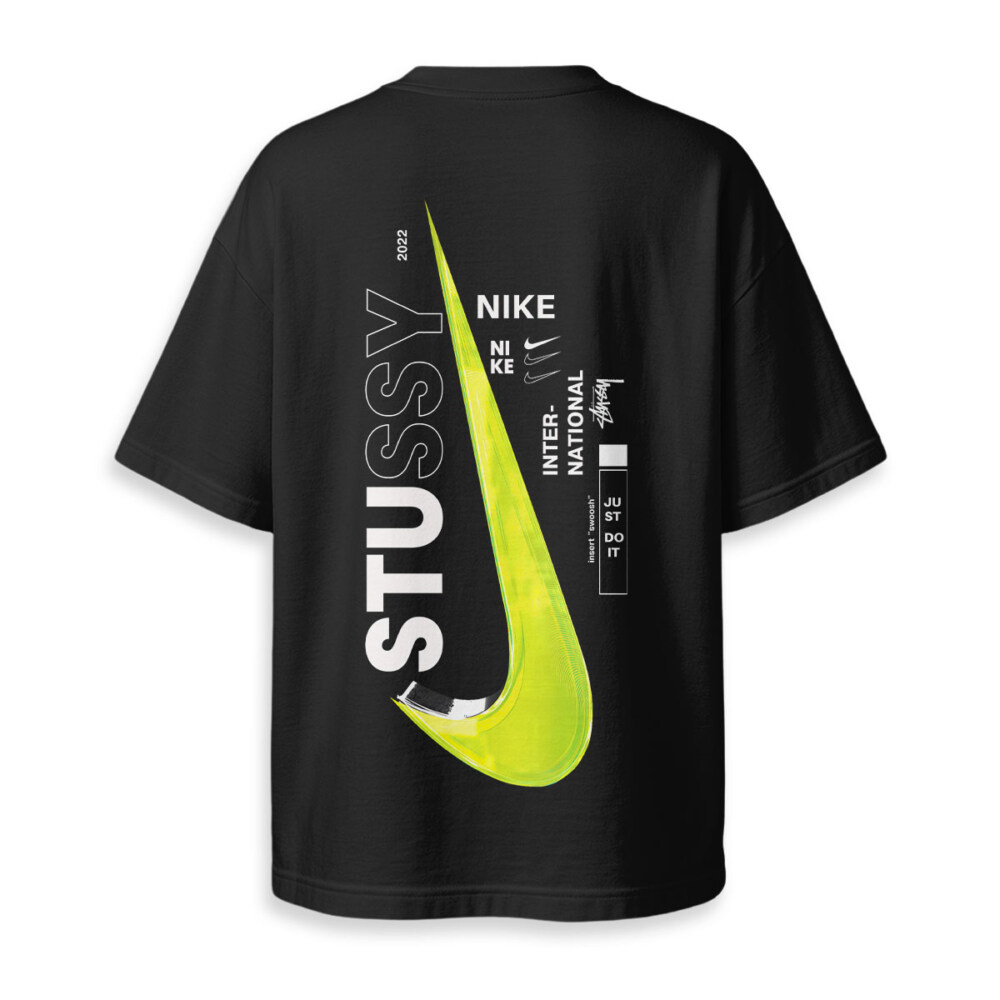 NIKE, STUSSY - Oversized Boxy Tee