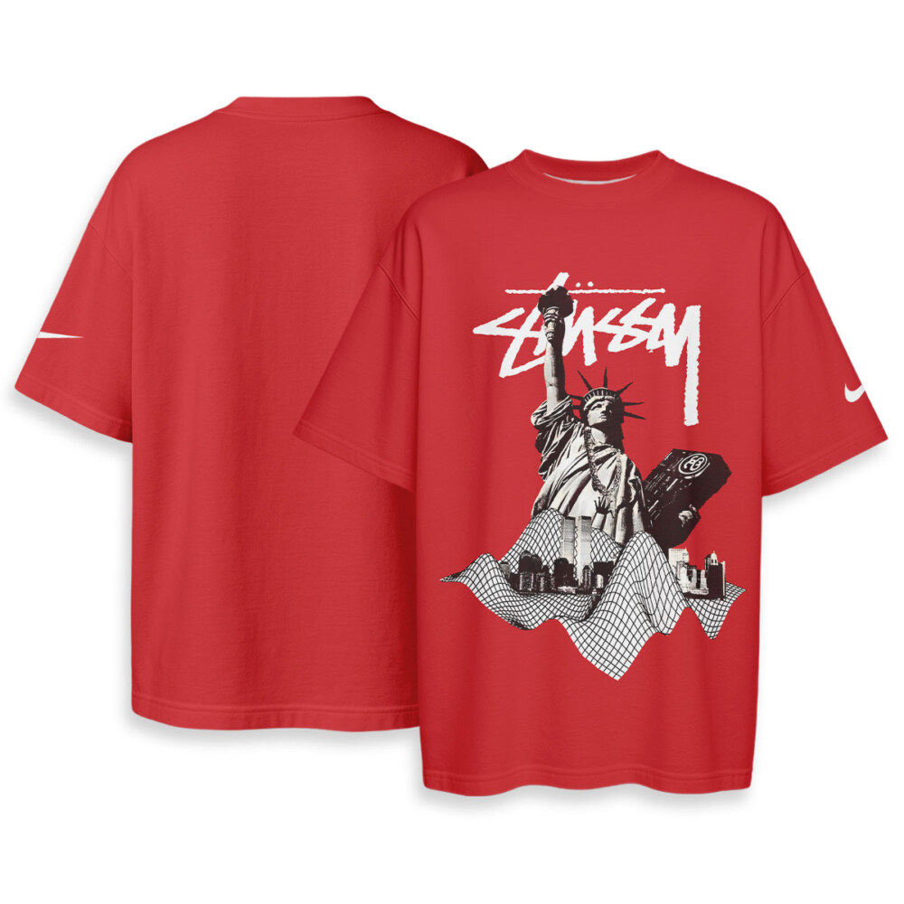 Stussy - Oversized Boxy Tee