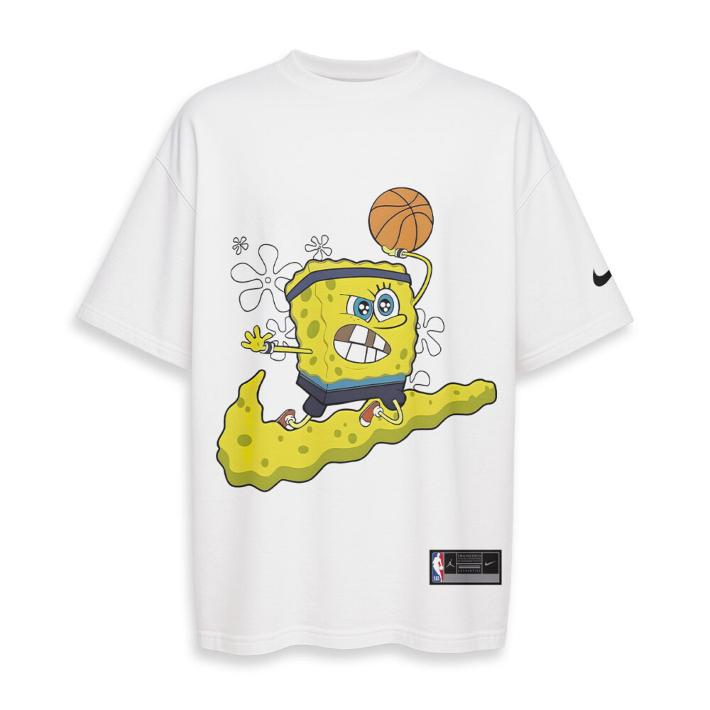Spongebob NIKE Basketball - Oversized Boxy Tee