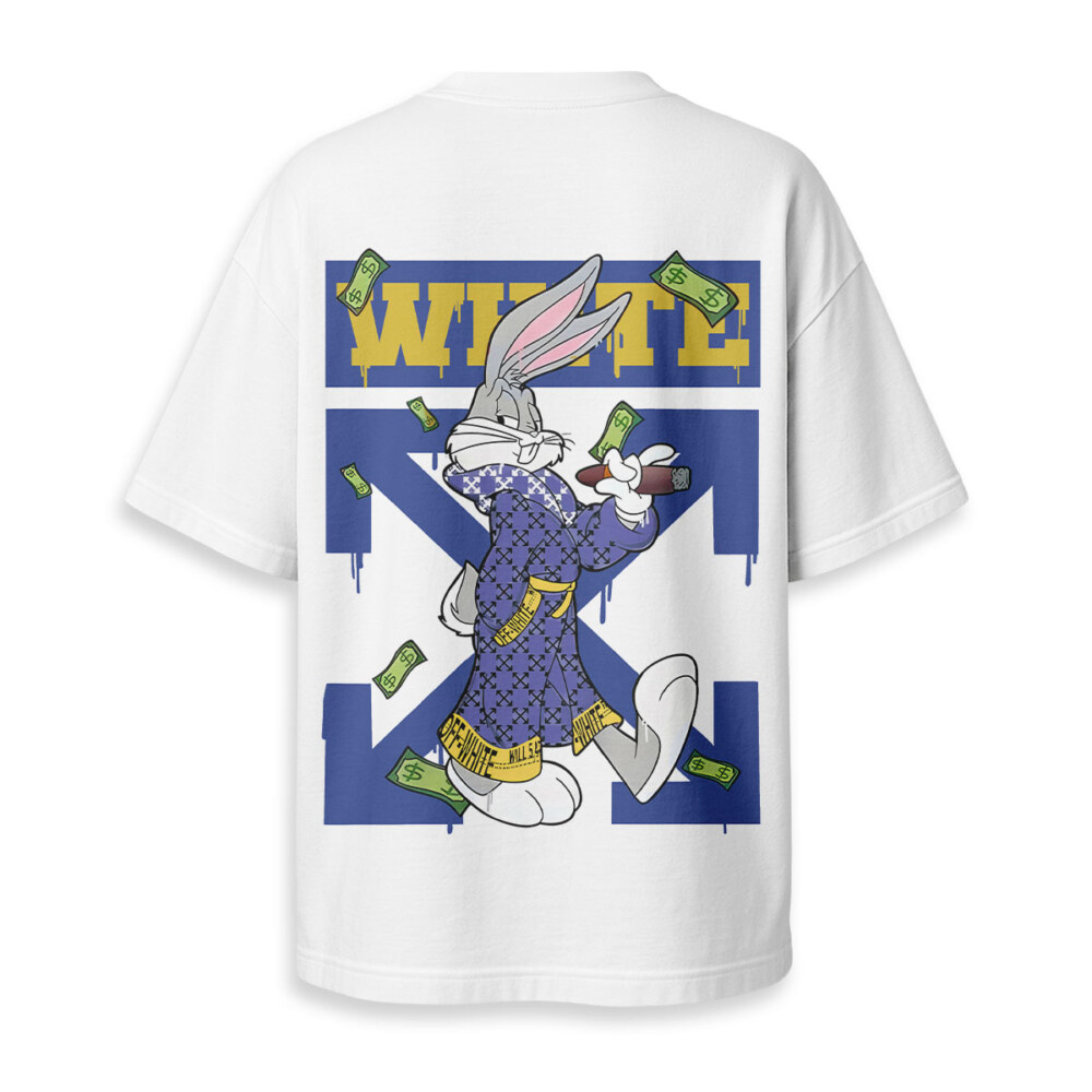 OFF WHITE - Oversized Boxy Tee