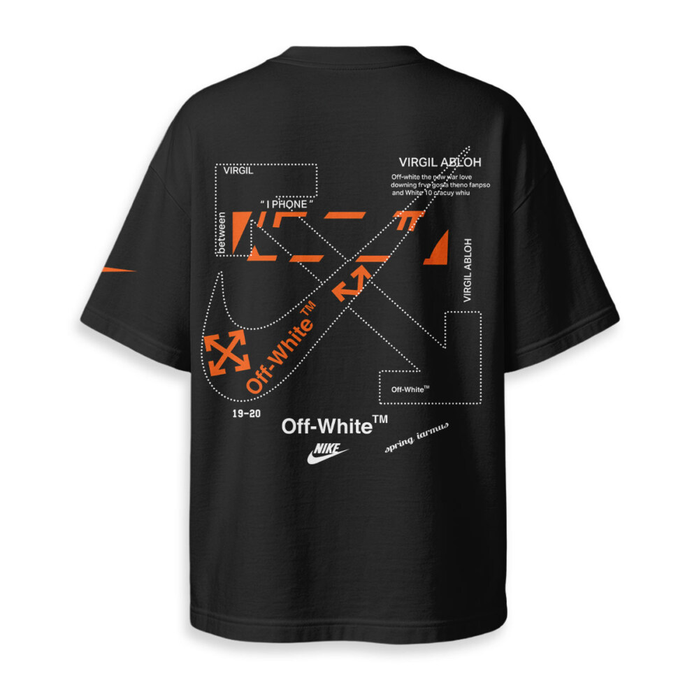 OFF WHITE, NIKE - Oversized Boxy Tee