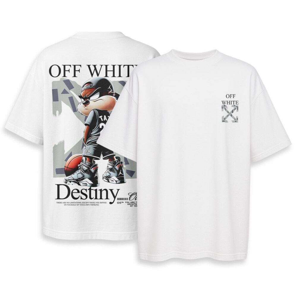 OFF WHITE, Taz - Oversized Boxy Tee