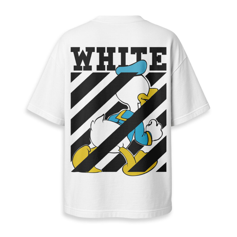 OFF WHITE, Donald Duck - Oversized Boxy Tee