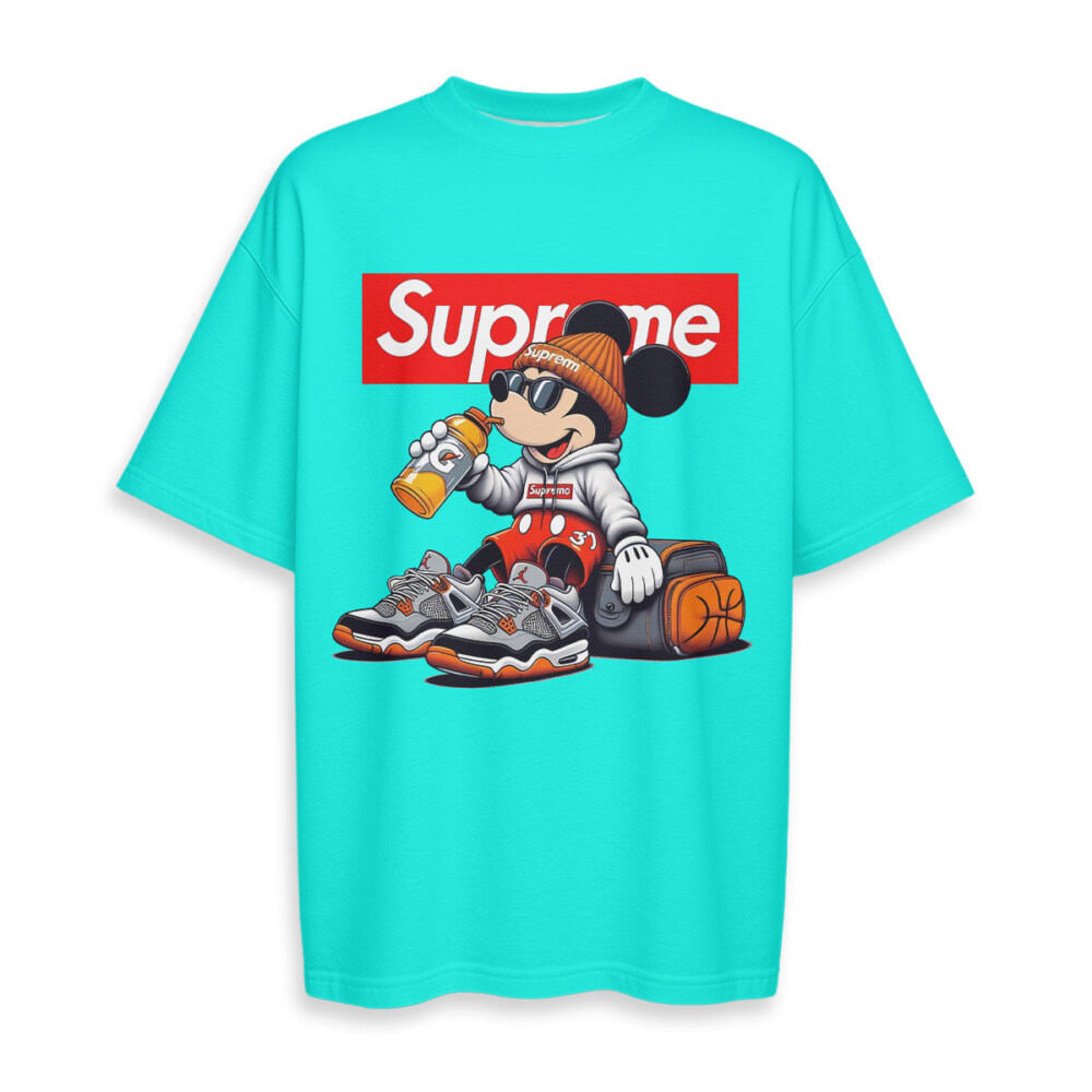 Supreme, Mickey - Oversized Boxy Tee