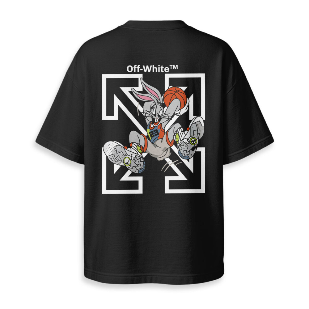 OFF WHITE, Looney Tunes Basketball - Oversized Boxy Tee
