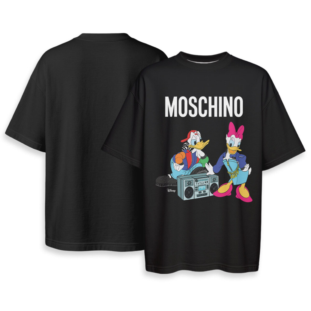 Moschino, Donald Duck - Oversized Boxy Tee