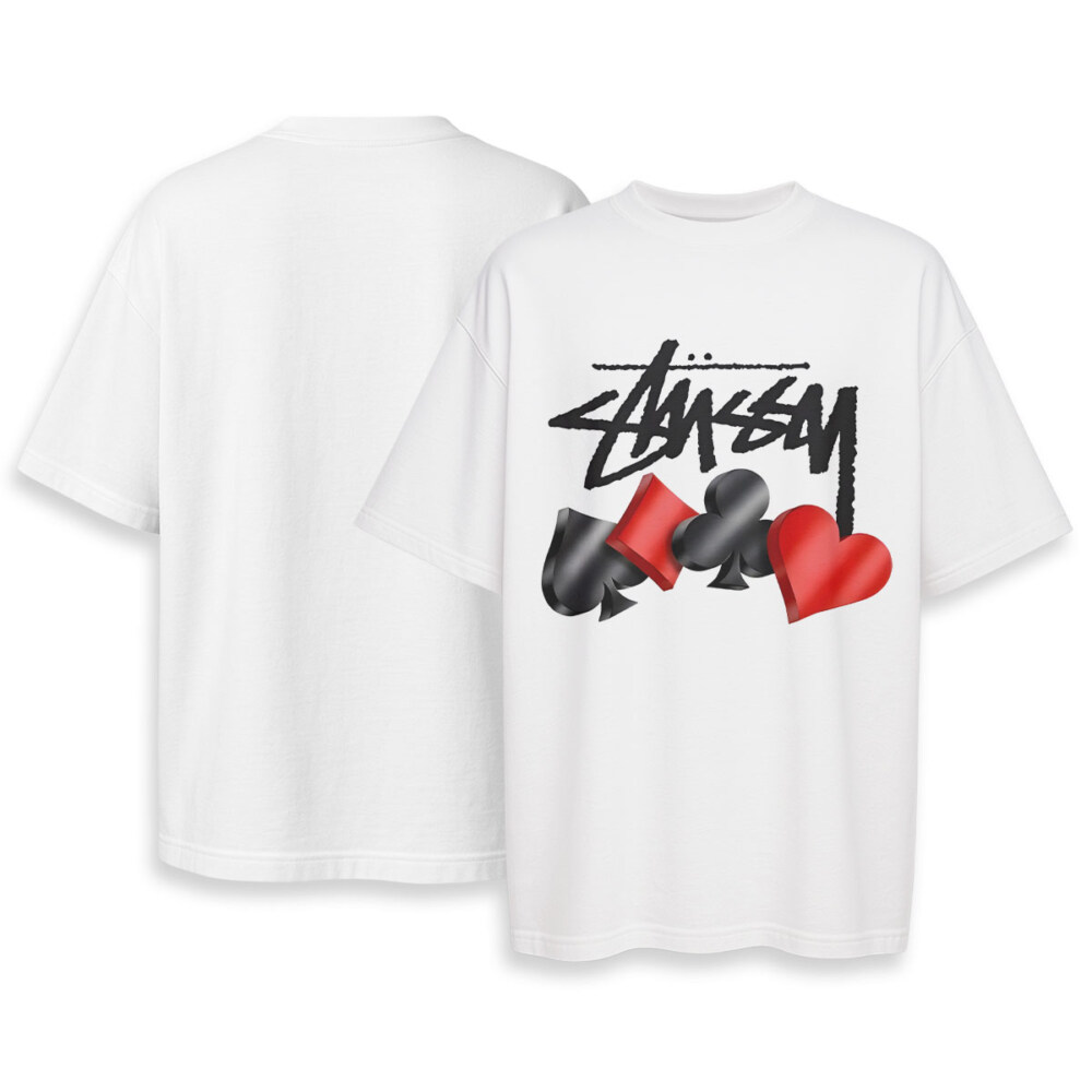 STUSSY - Oversized Boxy Tee