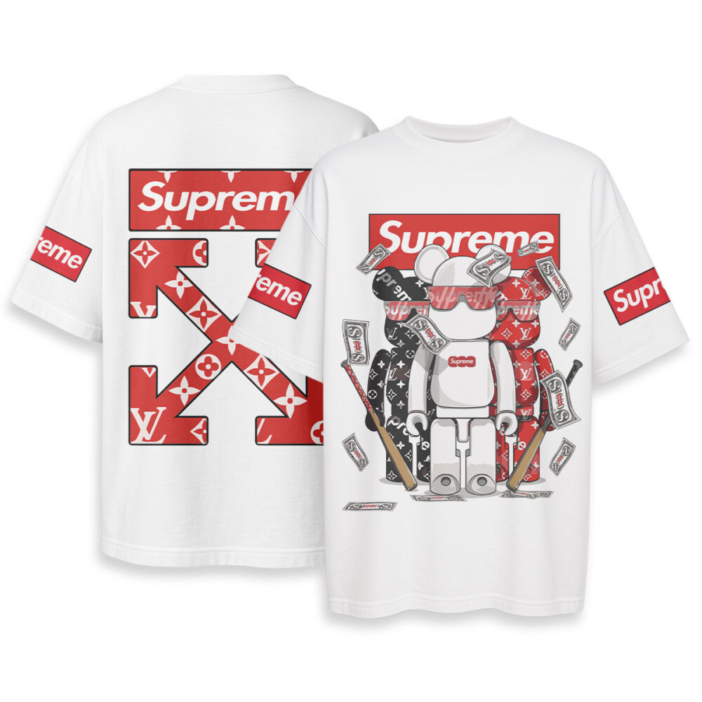 OFF WHITE, Supreme, Kaws - Oversized Boxy Tee