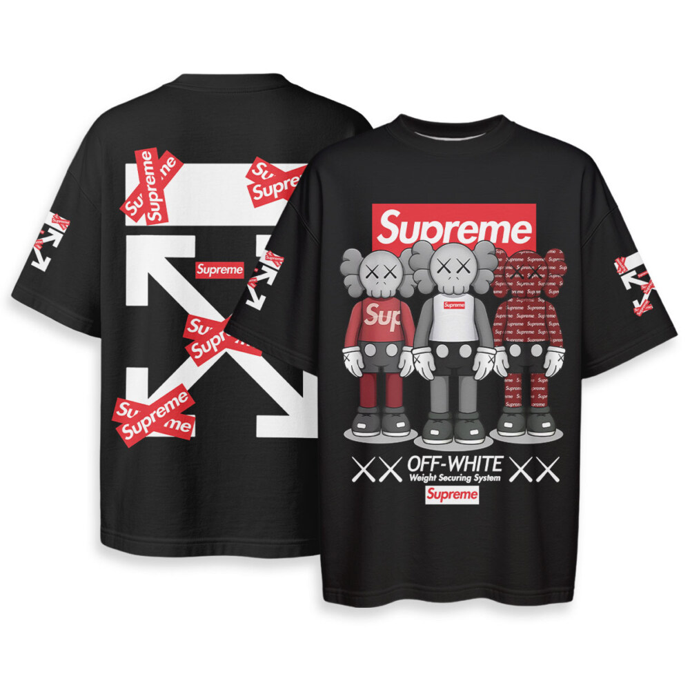 OFF WHITE, Supreme, Kaws - Oversized Boxy Tee