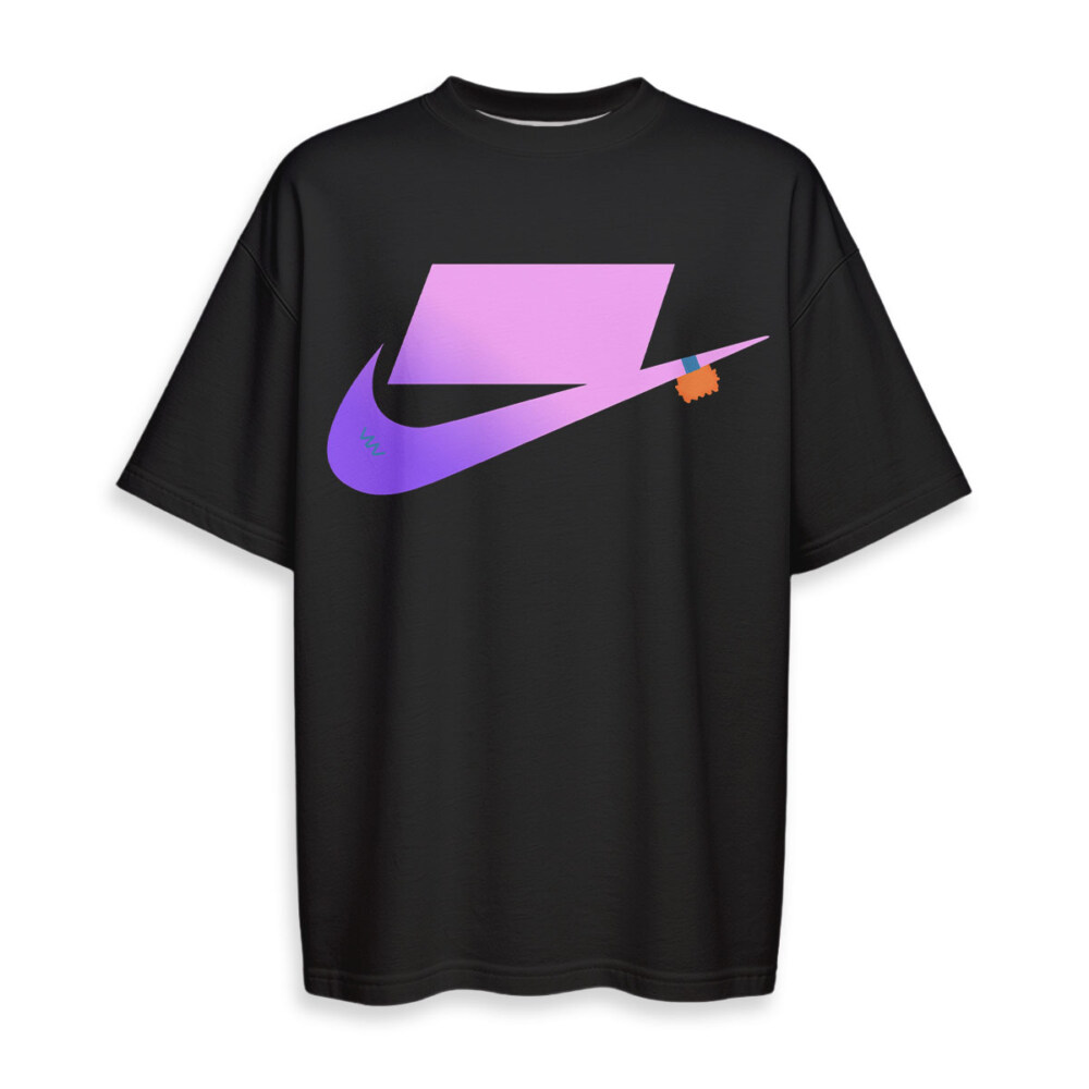 NIKE, OFF WHITE - Oversized Boxy Tee