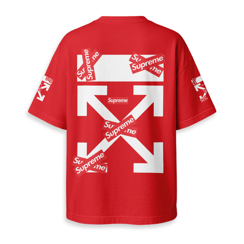 OFF WHITE, Supreme, Kaws - Oversized Boxy Tee