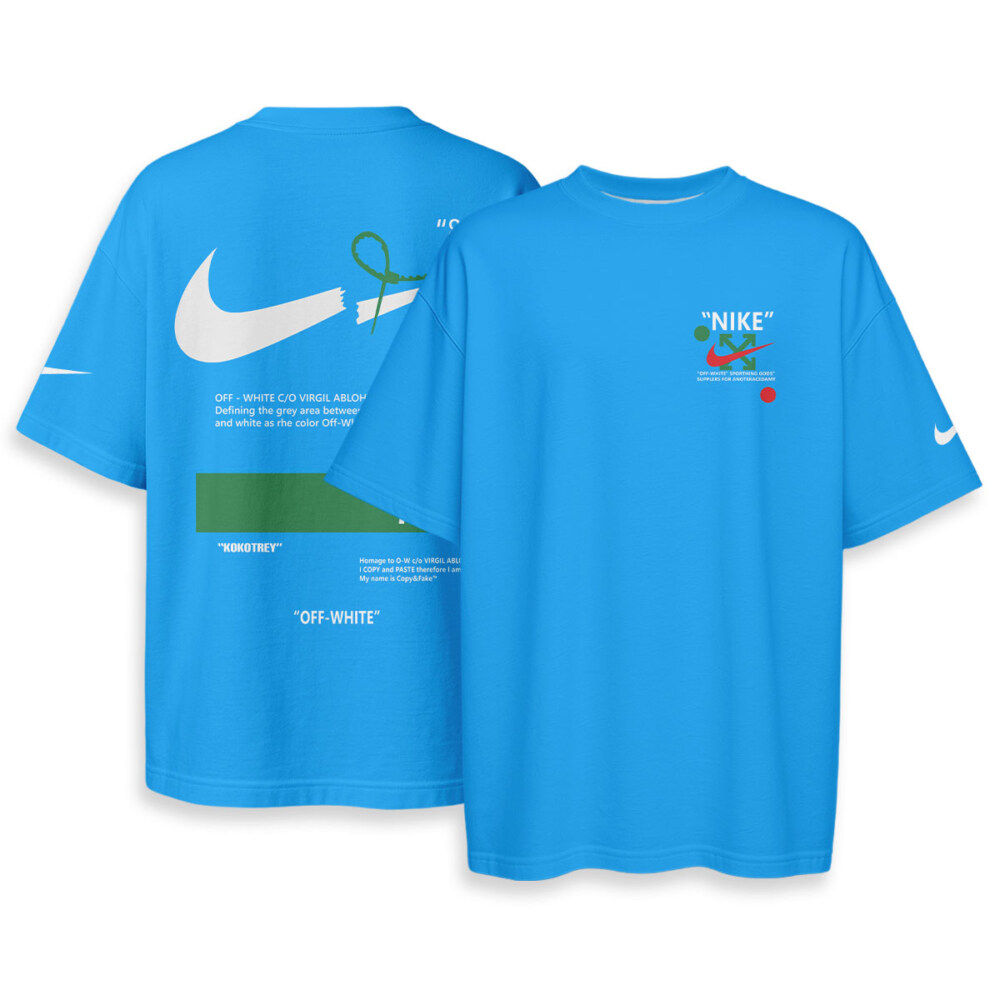 OFF WHITE NIKE - Oversized Boxy Tee