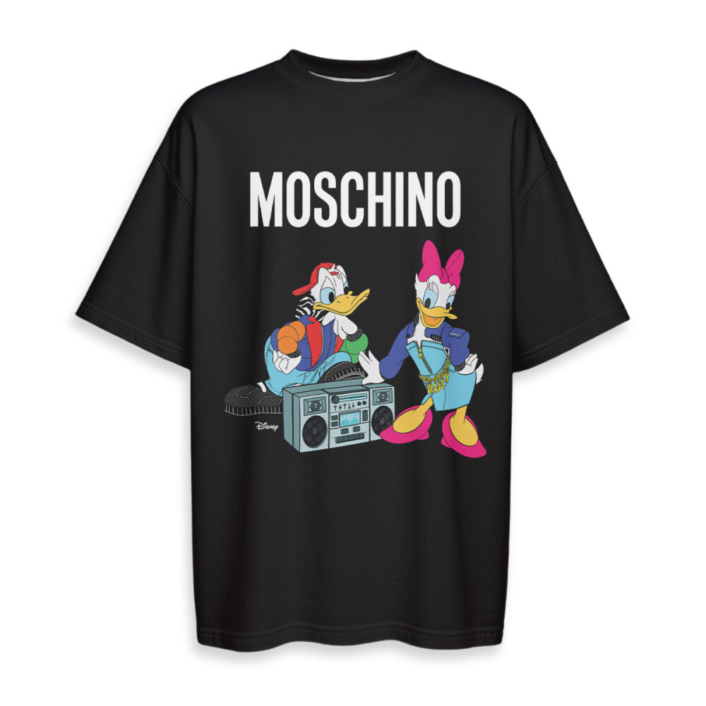 Moschino, Donald Duck - Oversized Boxy Tee