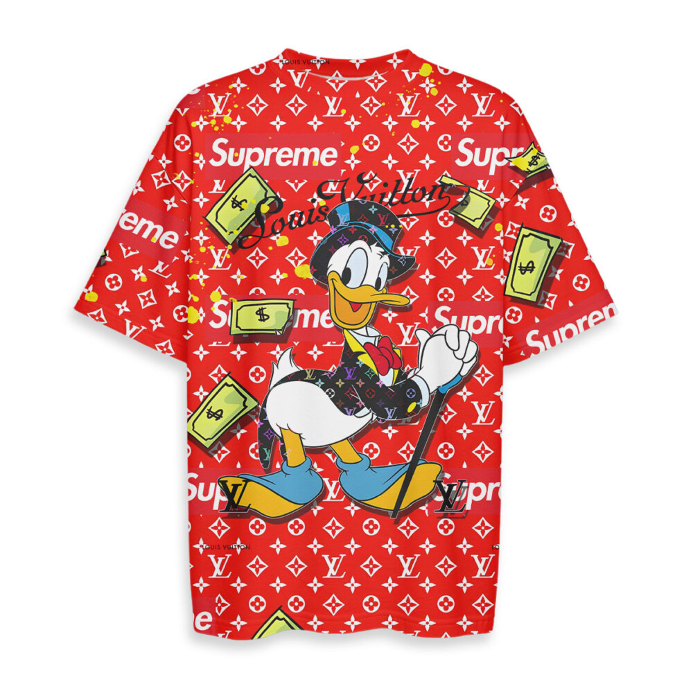 Donald Duck, LOUIS VUITTON - Oversized Boxy Tee