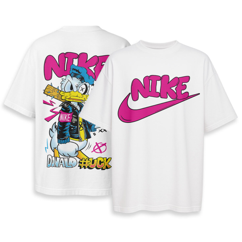 NIKE, Donald Duck - Oversized Boxy Tee