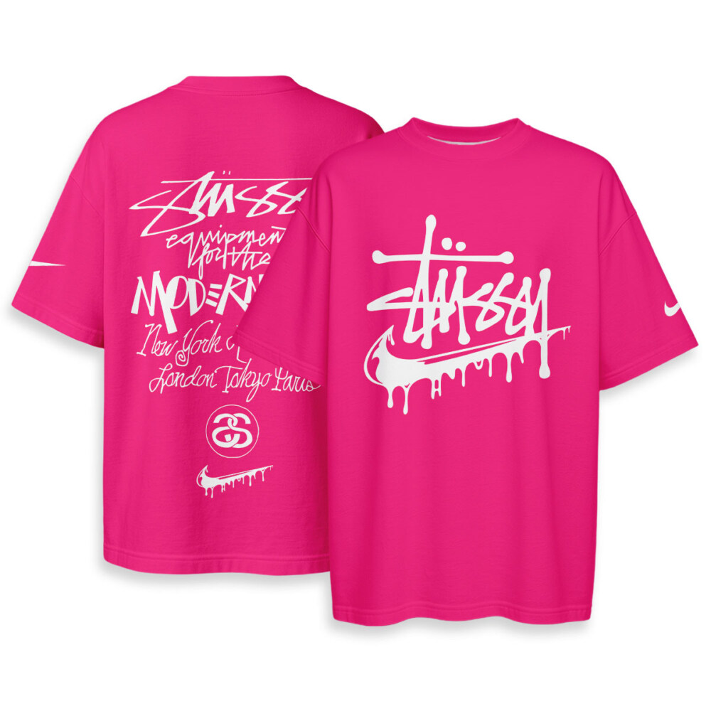Stussy NIKE - Oversized Boxy Tee