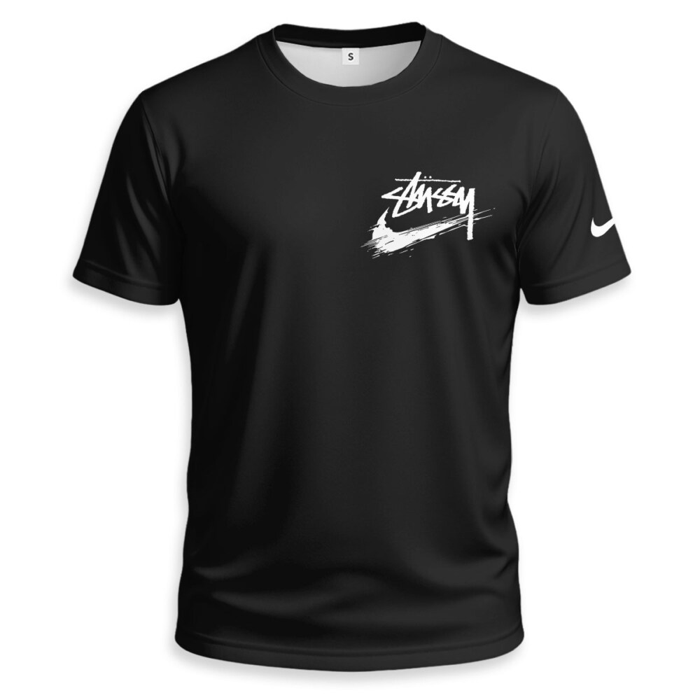 STUSSY, NIKE Unisex T-shirt - Regular Fit