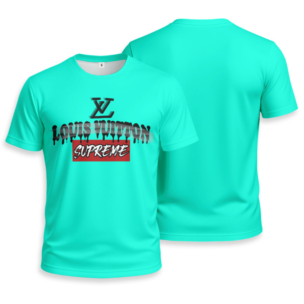 LOUIS VUITTON x SUPREME Unisex T-shirt - Regular Fit