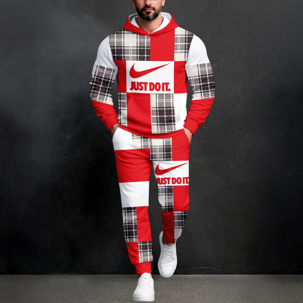 NIKE JUST DO IT - Unisex Hoodie Joggers Set