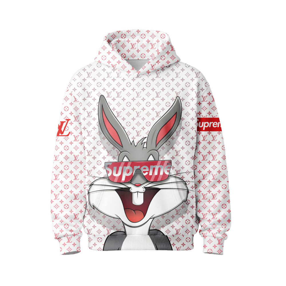 Bunny Rabbit, SUPREME, LOUIS VUITTON - Hoodie (Adult & Kids)