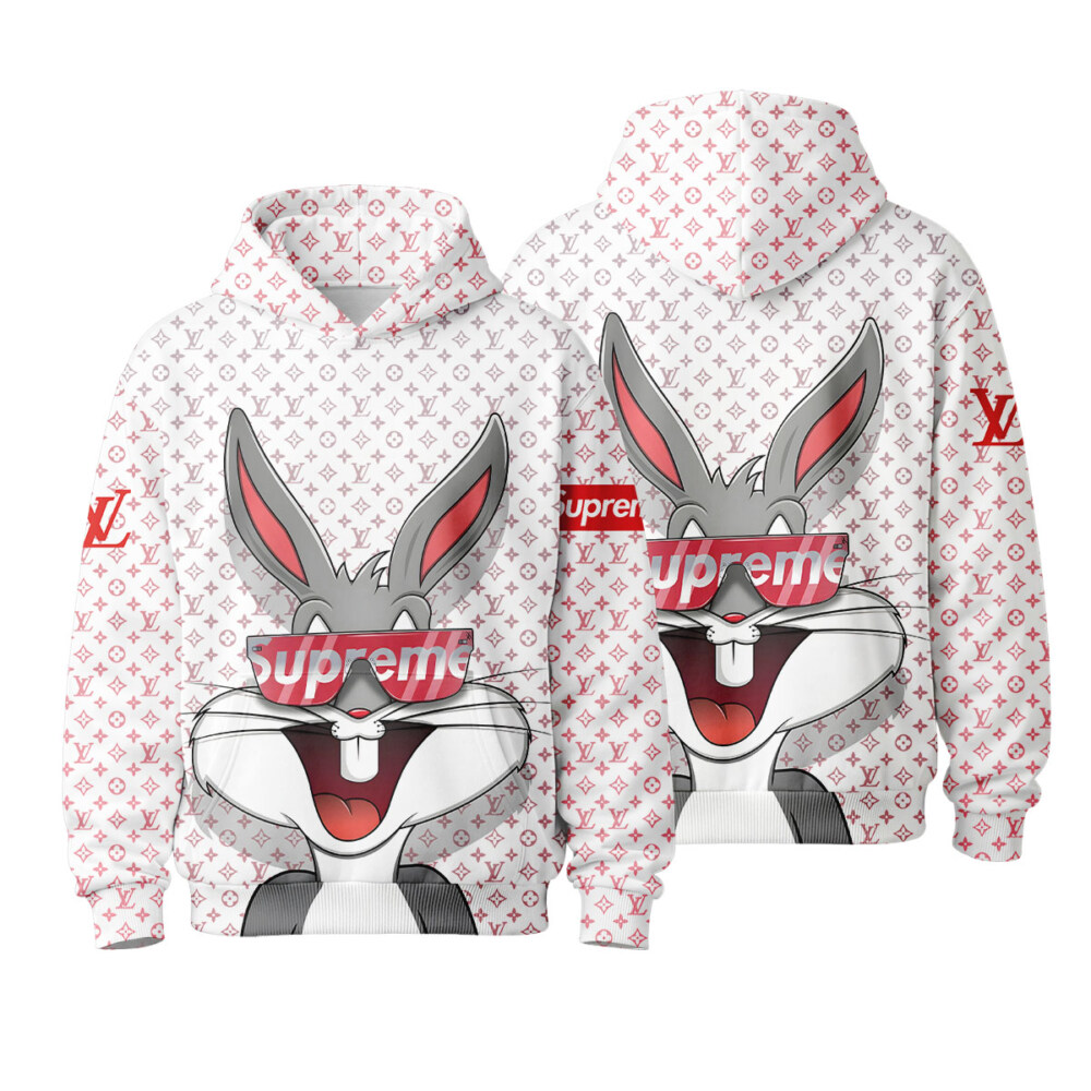 Bunny Rabbit, SUPREME, LOUIS VUITTON - Hoodie (Adult & Kids)
