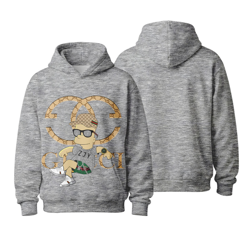 Bart Simpson x GUCCI - Hoodie (Adult & Kids)