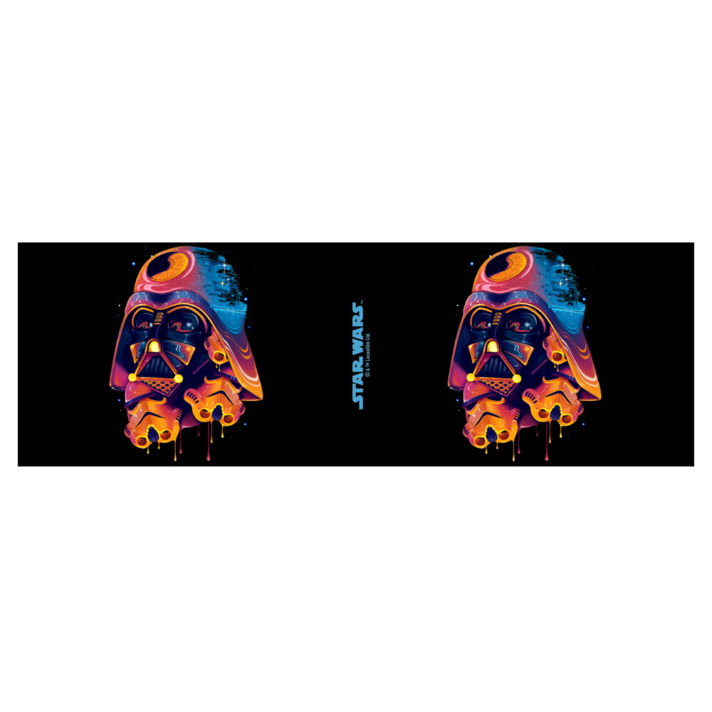 Star Wars Darth Vader Colorful Paint  Adult Stainless Steel Tumbler w/Lid