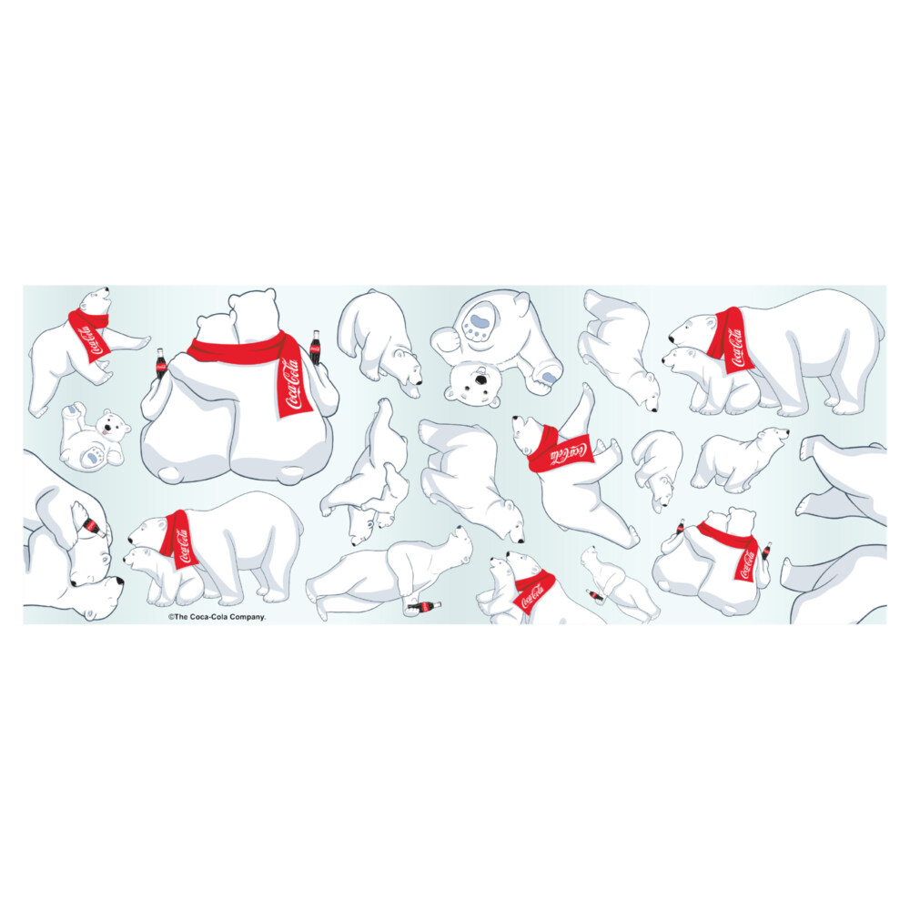 Coca Cola Christmas Polar Bears  Adult Tritan Drinking Cup