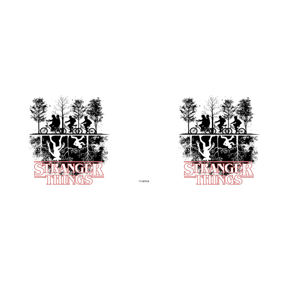 Stranger Things Biking Logo  Adult Stainless Steel Tumbler w/Lid