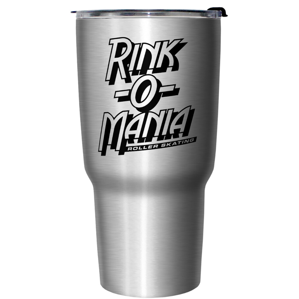 Stranger Things Rink-O-Mania Simple  Adult Stainless Steel Tumbler w/Lid