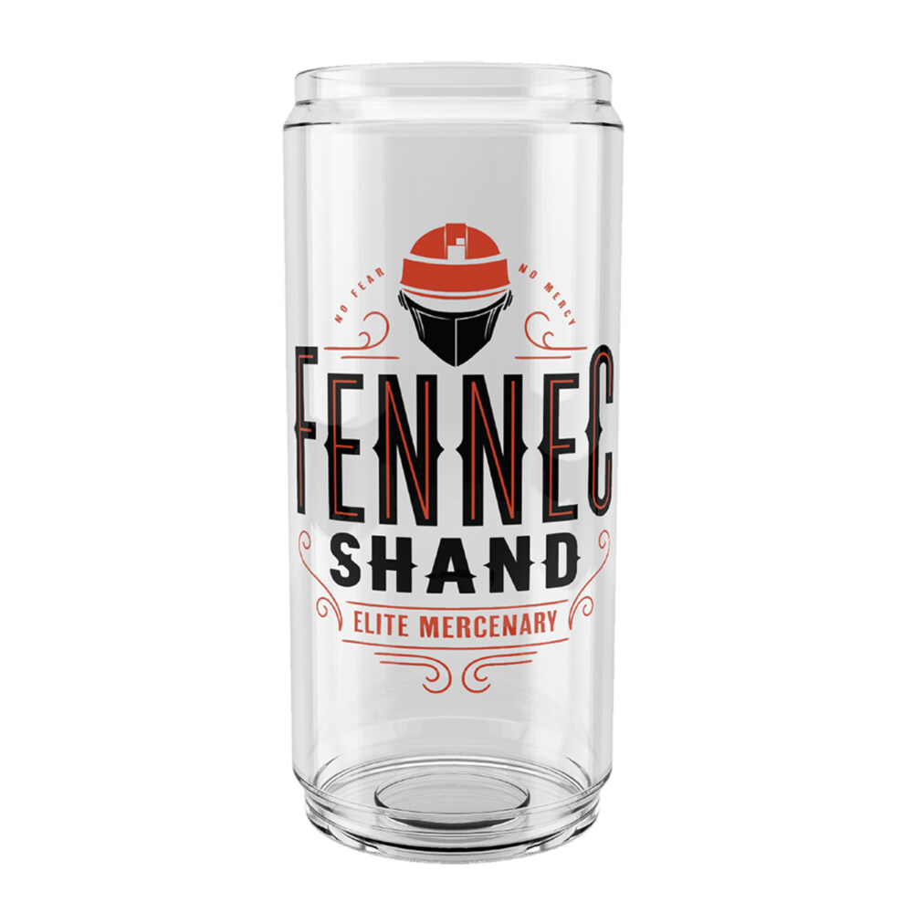 Star Wars: The Book of Boba Fett Fennec Shand Logo  Adult Tritan Can Shaped Drinking Cup