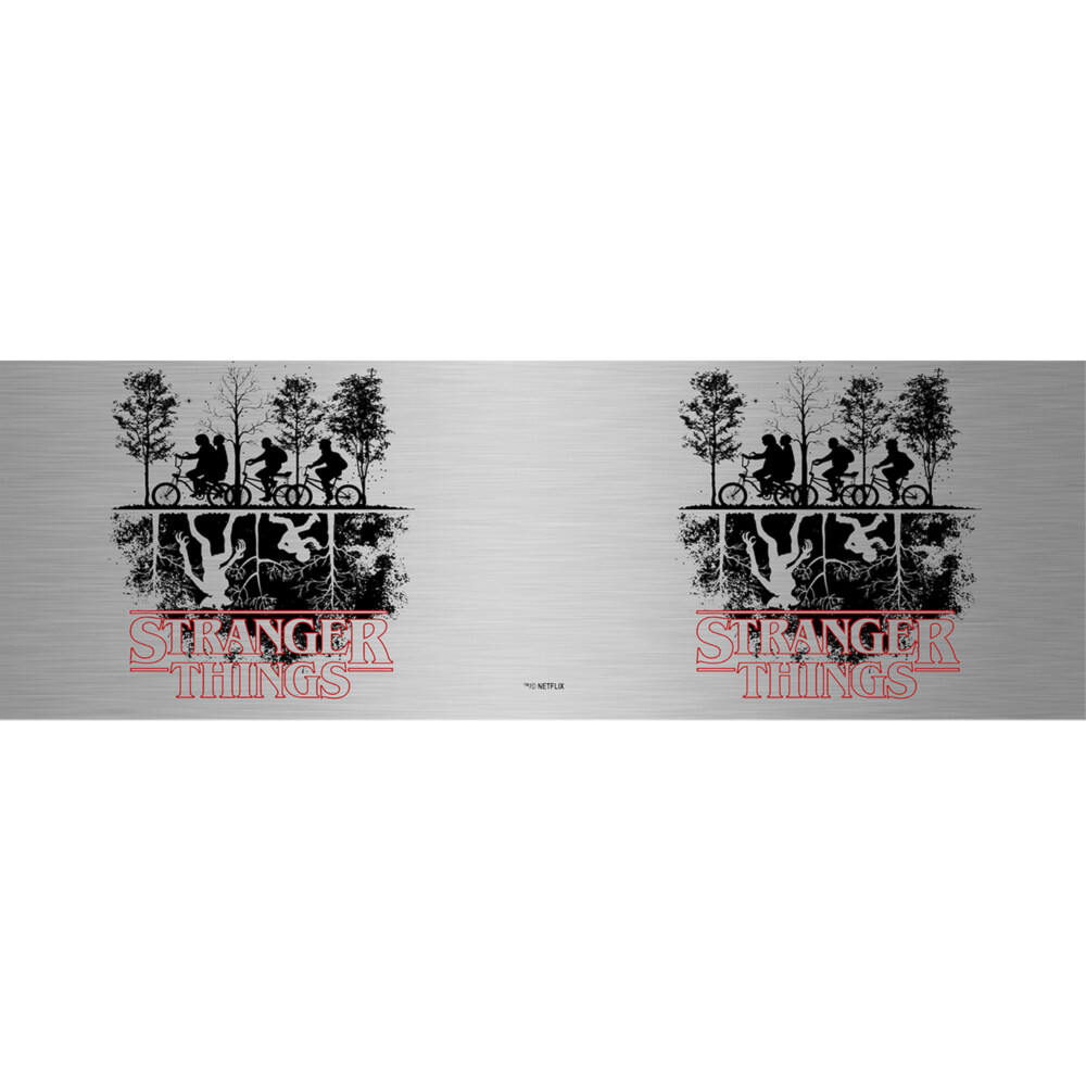 Stranger Things Biking Logo  Adult Stainless Steel Tumbler w/Lid