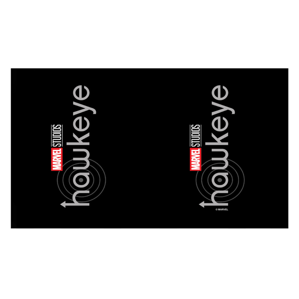 Marvel Hawkeye Simple Gray Logo  Adult Stainless Steel Water Bottle