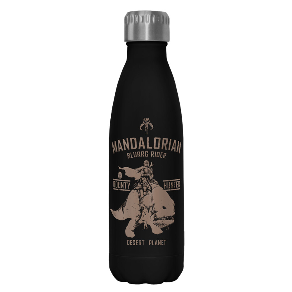 Star Wars: The Mandalorian Blurrg Rider  Adult Stainless Steel Water Bottle
