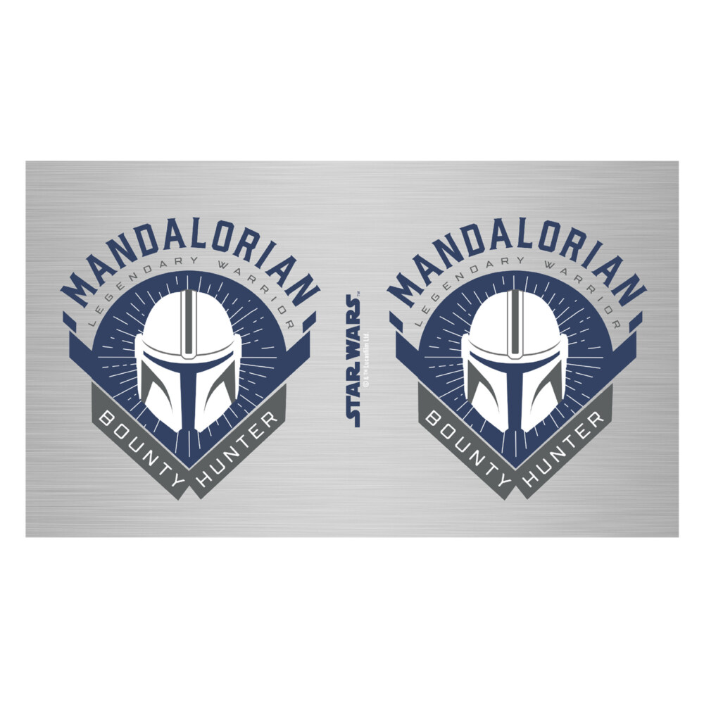 Star Wars: The Mandalorian Warrior Emblem  Adult Stainless Steel Water Bottle