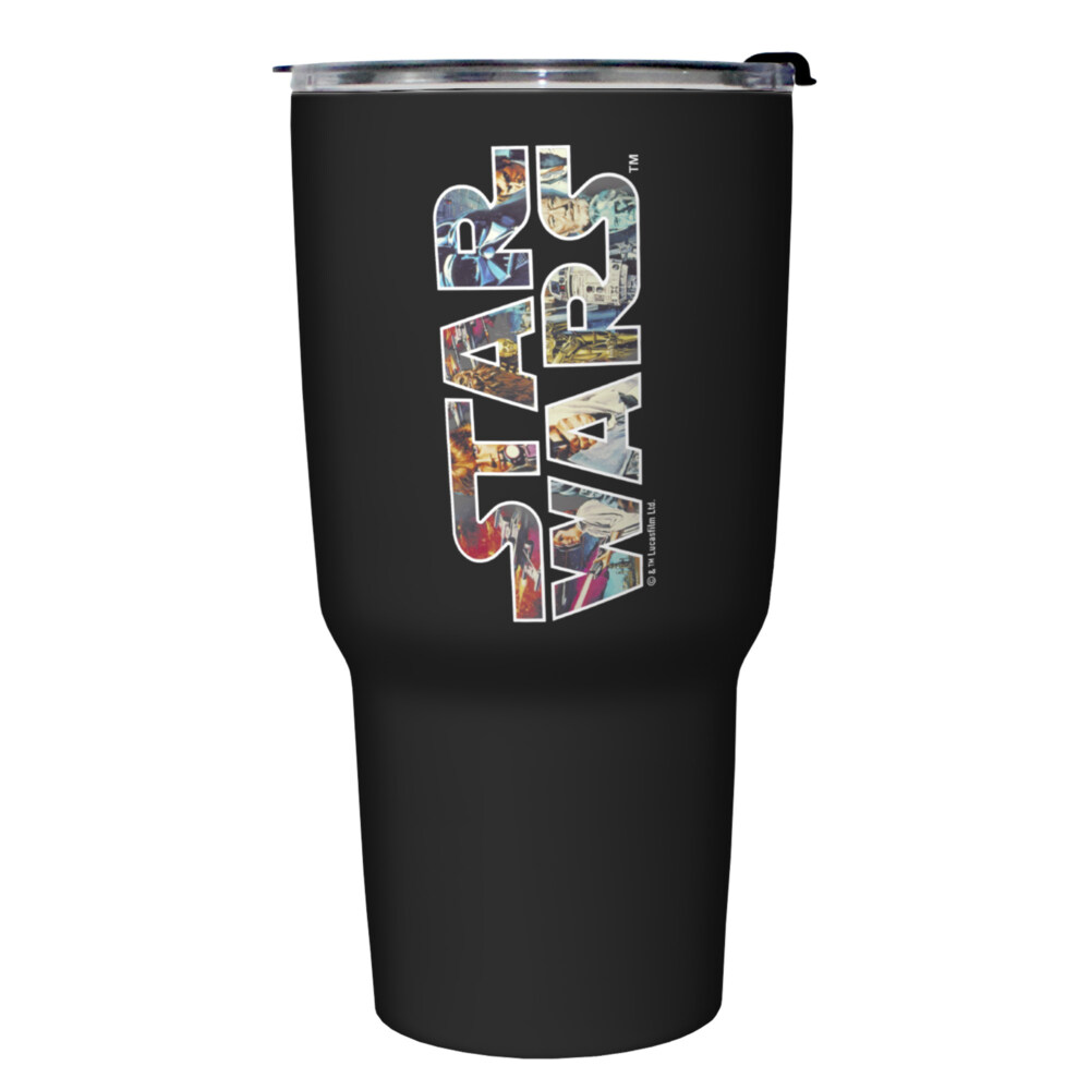 Star Wars Scene Logo  Adult Stainless Steel Tumbler w/Lid