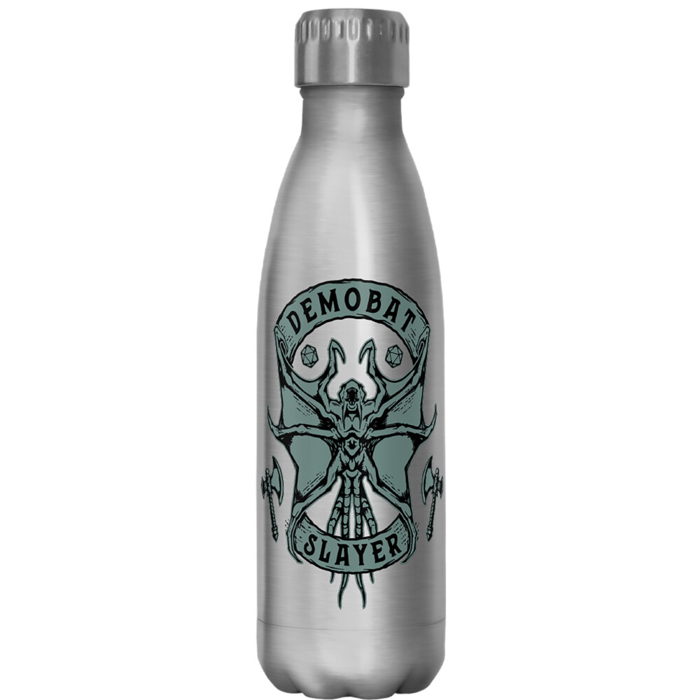 Stranger Things Demobat Slayer Logo  Adult Stainless Steel Water Bottle
