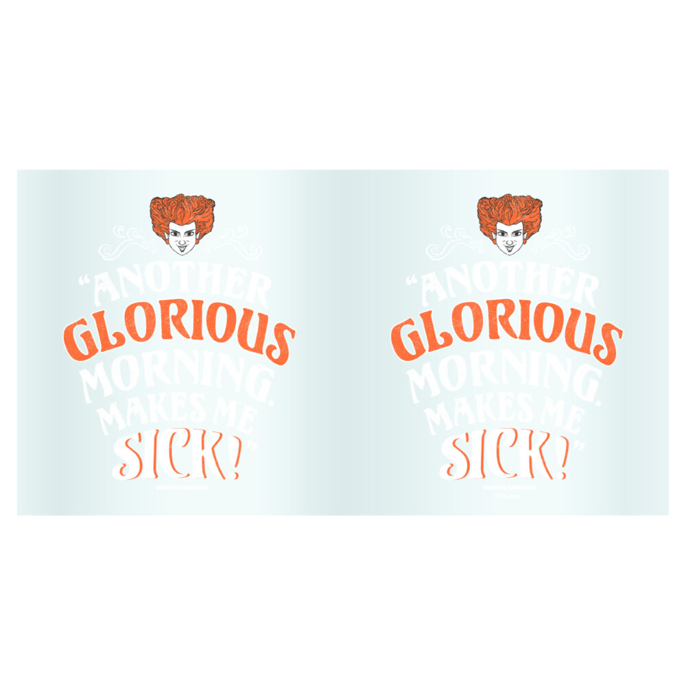Hocus Pocus Winifred Another Glorious Morning Makes Me Sick  Adult Tritan Can Shaped Drinking Cup