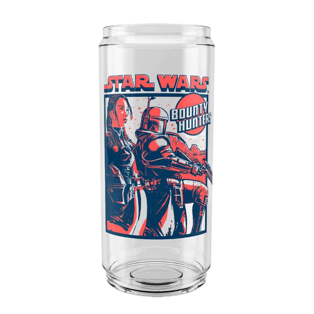 Star Wars: The Book of Boba Fett Bounty Hunters  Adult Tritan Can Shaped Drinking Cup