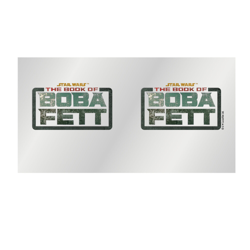 Star Wars: The Book of Boba Fett Distressed Logo  Adult Tritan Can Shaped Drinking Cup