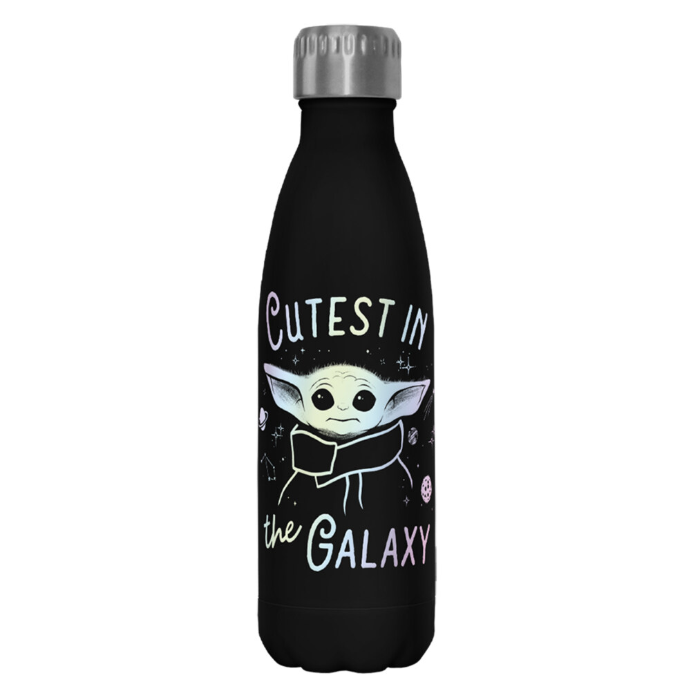 Star Wars: The Mandalorian Galaxy's Cutest  Adult Stainless Steel Water Bottle
